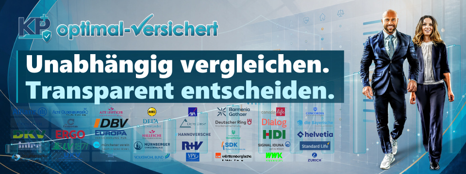 KP+ optimal-versichert: Unabhängig vergleichen. Transparent entscheiden.