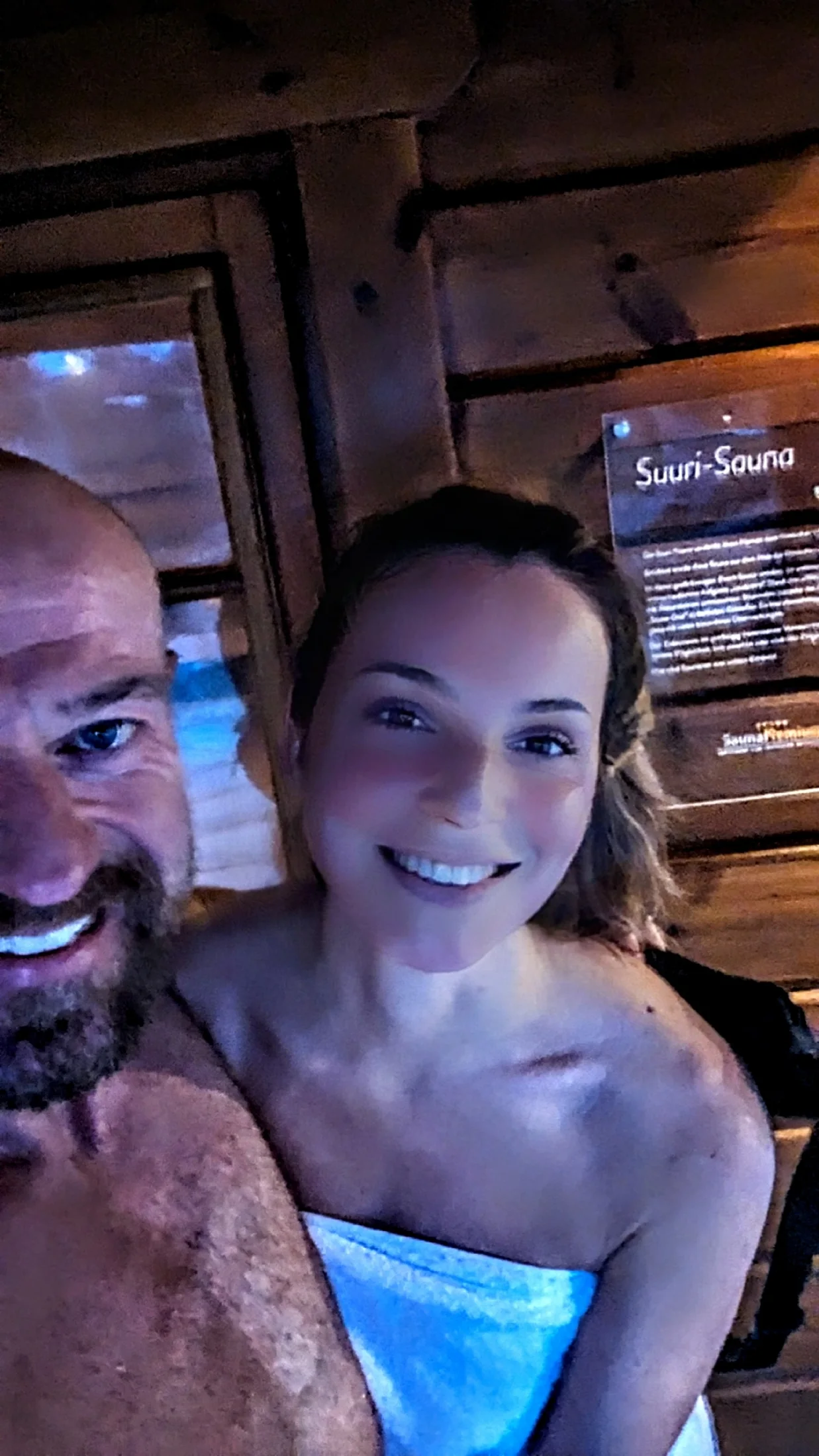 Stefan und Ludmilla König bei einer gemeinsamen Auszeit in Bad Staffelstein