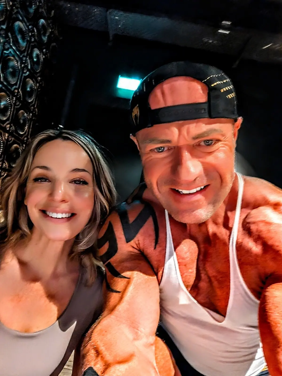 Ludmilla und Stefan König gemeinsam nach dem Training